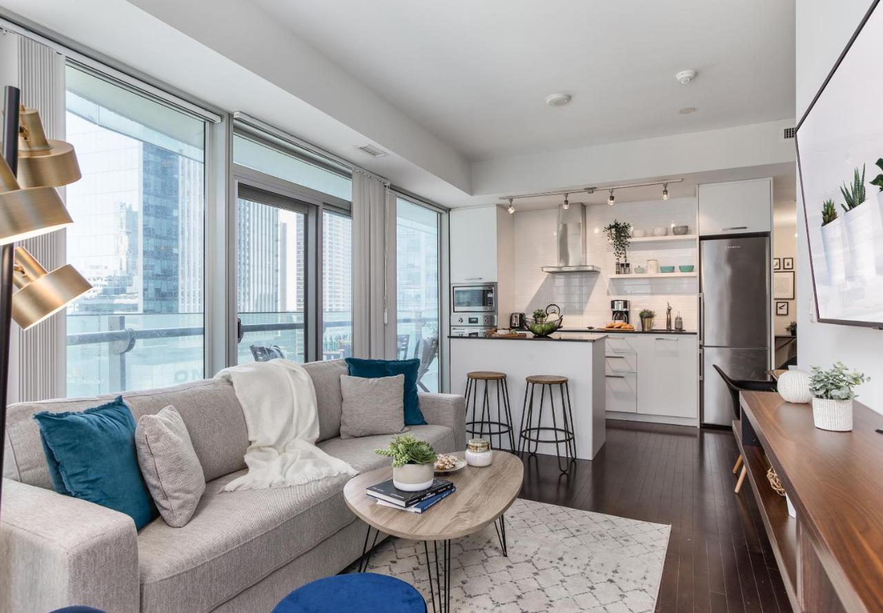 Condo Downtown, Cn Tower, Financial District Toronto Exterior foto