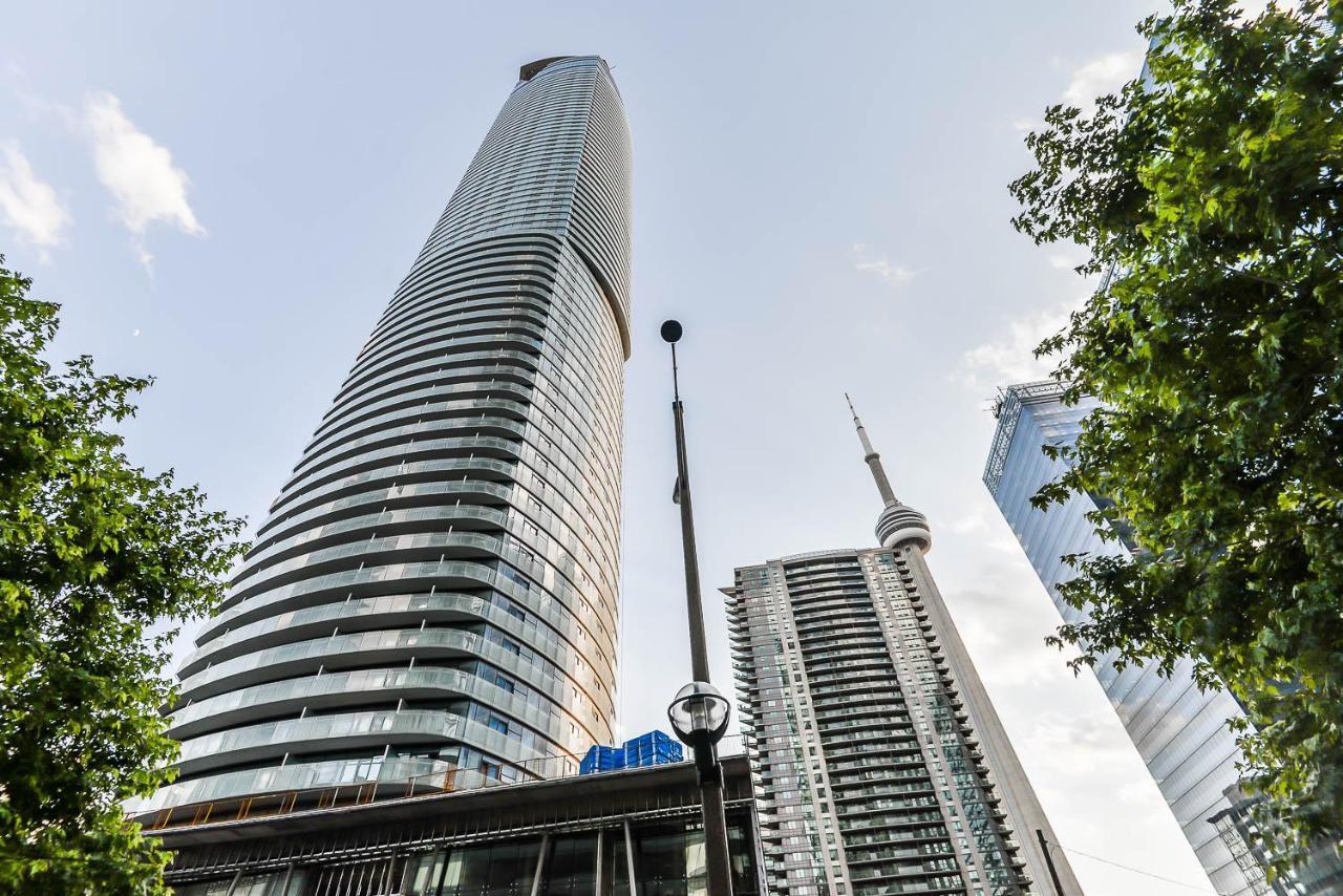 Condo Downtown, Cn Tower, Financial District Toronto Exterior foto