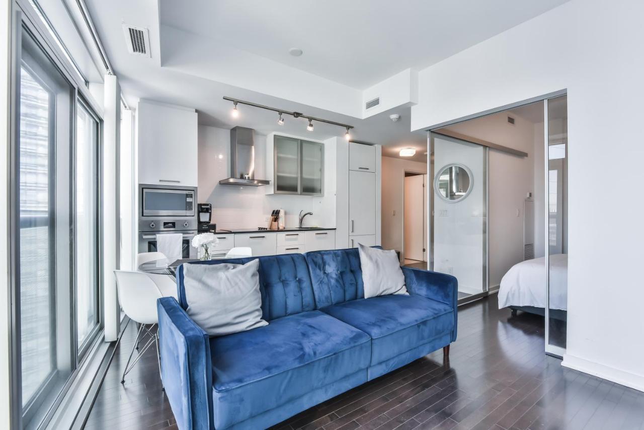 Condo Downtown, Cn Tower, Financial District Toronto Exterior foto
