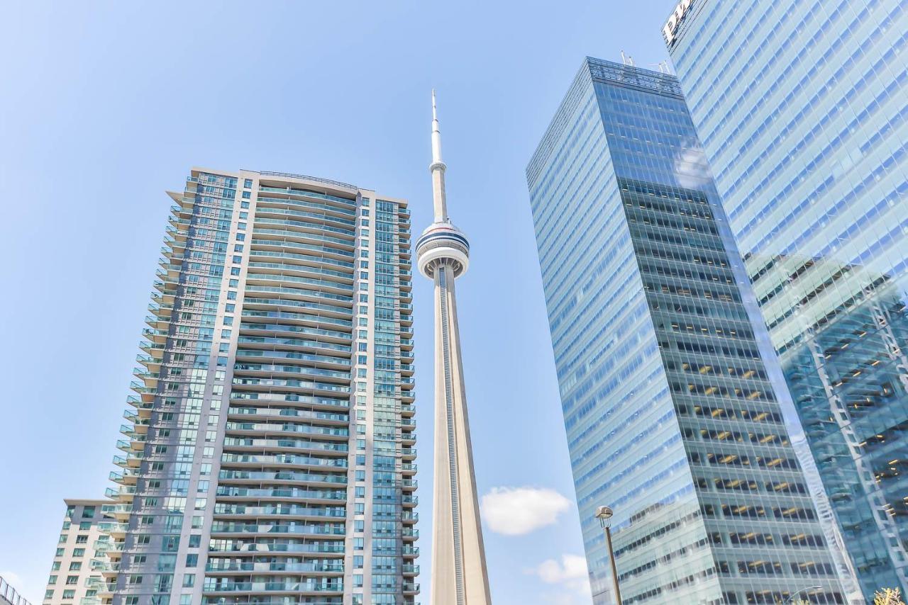 Condo Downtown, Cn Tower, Financial District Toronto Exterior foto