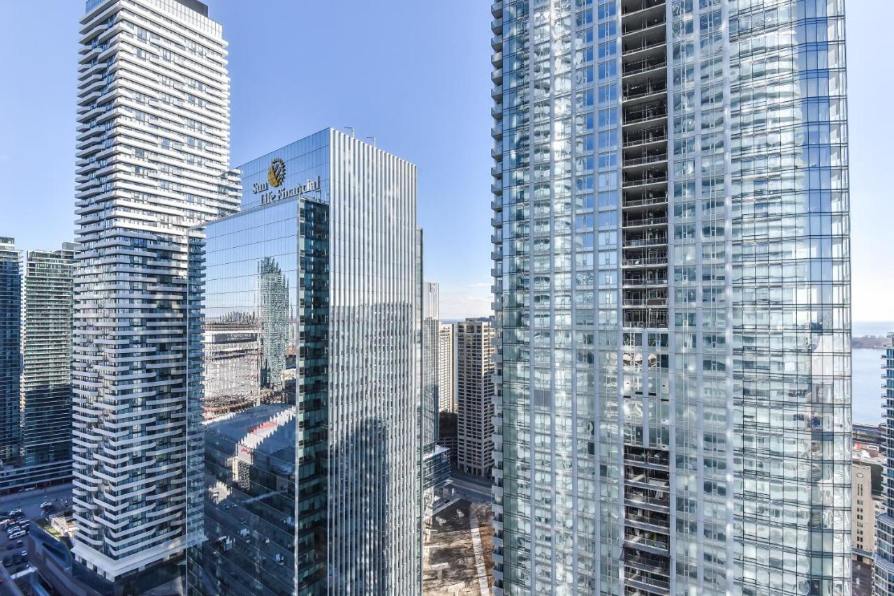Condo Downtown, Cn Tower, Financial District Toronto Exterior foto